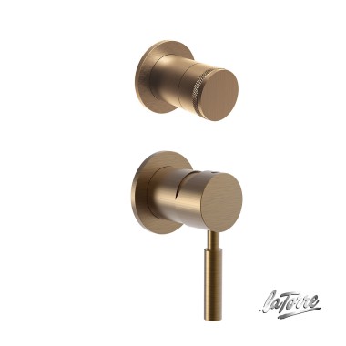 LATTORE NEW TECH ΜΠΑΤΑΡΙΑ ΕΝΤΟΙΧΙΣΜΟΥ ΛΟΥΤΡΟΥ 2ΕΞΟΔΩΝ ANTIQUE BRASS, 12051SP-221+ 34374-221