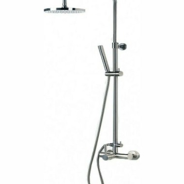 LATORRE NEW TECH ΡΥΘΜΙΖΟΜΕΝΗ ΣΤΗΛΗ ΝΤΟΥΖ 2 ΕΞΟΔΩΝ INOX FINISH, 12065-110