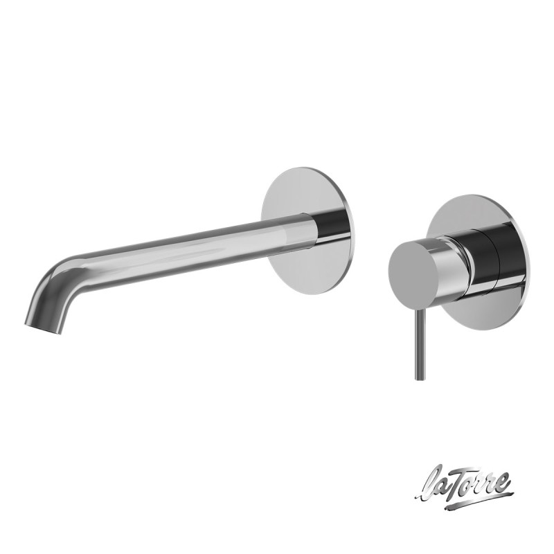 LATORRE ELLE ΜΠΑΤΑΡΙΑ ΝΙΠΤΗΡΑ ΕΝΤΟΙΧΙΣΜΟΥ 2 ΟΠΩΝ, CHROME, 34032-100