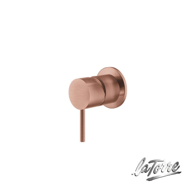 La Torre Elle 316 Εντοιχιζόμενο Σύστημα Ντους 1 εξόδου Rose Gold Brushed PVD 35300-811