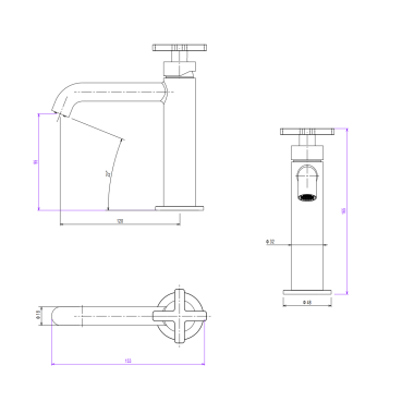 LA TORRE ELLE CROSS ΜΠΑΤΑΡΙΑ ΝΠΤΗΡΑ BLACK BRUSHED