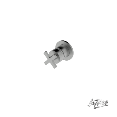 LATORRE ELLE CROSS ΜΙΚΤΗΣ ΕΝΤΟΙΧΙΣΜΟΥ ΛΟΥΤΡΟΥ 1 ΕΞΟΔΟΥ INOX FINISH, 38300-110 