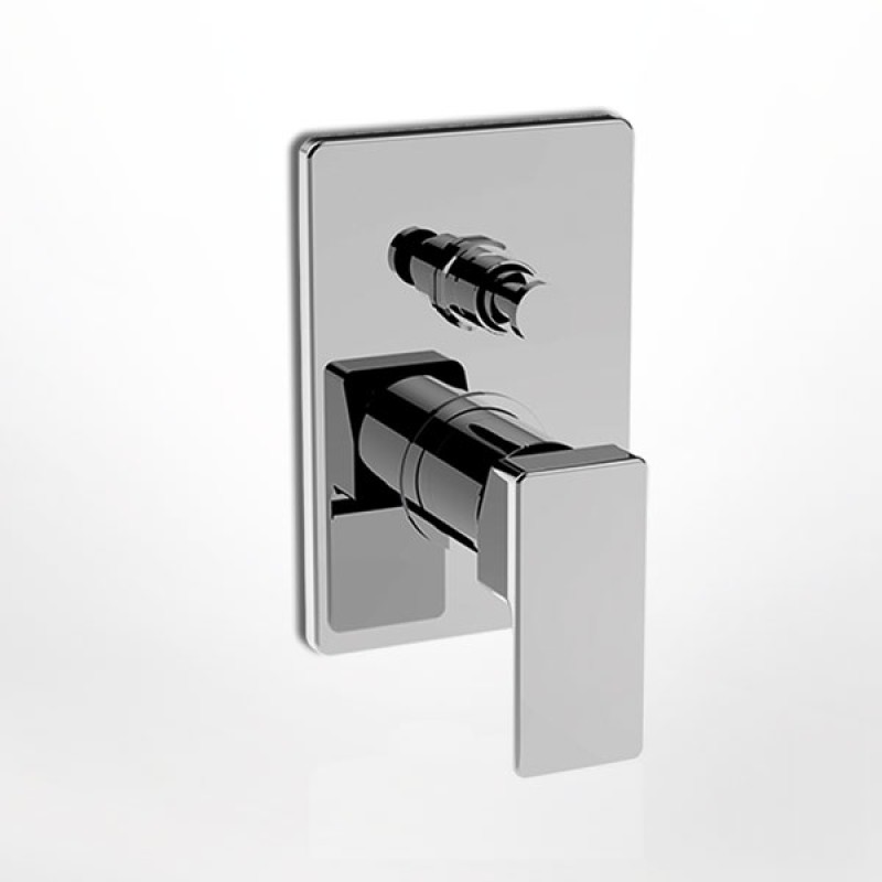 LATORRE PROFILI PLUS ΜΙΚΤΗΣ ΕΝΤΟΙΧΙΣΜΟΥ 2 ΕΞΟΔΩΝ, CHROME, 45050R-100