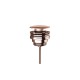 CORA COSMO 316L Μπαταρία Νιπτήρος Εντοιχισμού 2 οπών, Rose Gold Brushed (PVD) 6118-811