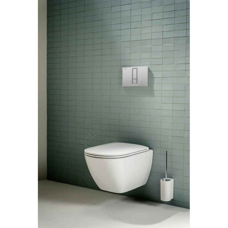 Laufen Lua Washdown, Κρεμαστή Λεκάνη Rimless, 52x36 cm, White, H8200800000001