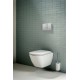 Laufen Lua Washdown, Κρεμαστή Λεκάνη Rimless, 52x36 cm, White, H8200800000001
