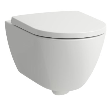 Laufen Silent Flush Pro, Kρεμαστή Λεκάνη, Rimless, 54x36 cm, White, H8208600000001