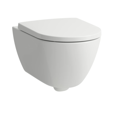 Laufen Silent Flush Pro, Kρεμαστή Λεκάνη, Rimless, 54x36 cm, White, H8208600000001