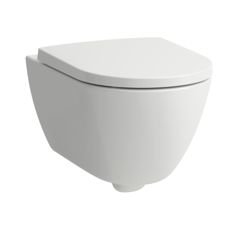 Laufen Silent Flush Pro, Kρεμαστή Λεκάνη, Rimless, 54x36 cm, White, H8208600000001
