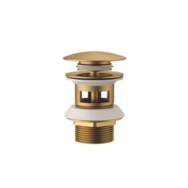 ORABELLA PRECIOSA, MΠΑΤΑΡΙΑ ΝΙΤΠΗΡΟΣ ΜΕ ΒΑΛΒΙΔΑ ΚΛΙΚ-ΚΛΑΚ, GOLD BRUSHED PVD, 10374