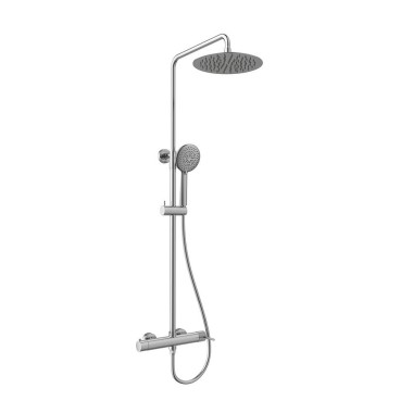 ORABELLA PRECIOSA, ΡΥΘΜΙΖΟΜΕΝΗ ΣΤΗΛΗ ΝΤΟΥΣ 88-118 CM, 2 ΕΞΟΔΩΝ, CHROME, 10387