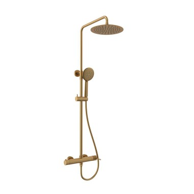 ORABELLA PRECIOSA, ΡΥΘΜΙΖΟΜΕΝΗ ΣΤΗΛΗ ΝΤΟΥΣ 88-118 CM, 2 ΕΞΟΔΩΝ, GOLD BRUSHED, 10391