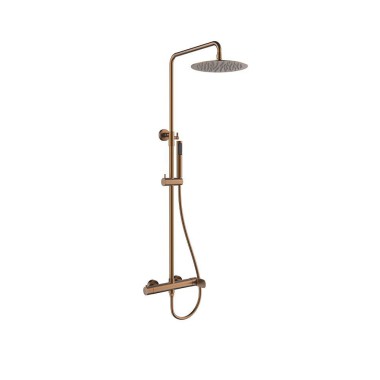 ORABELLA ASPEN, ΒΕΡΓΑ ΝΤΟΥΣ ΜΕ ΣΤΡΟΓΓΥΛΗ ΚΕΦΑΛΗ, ROSE GOLD BRUSHED, 10446