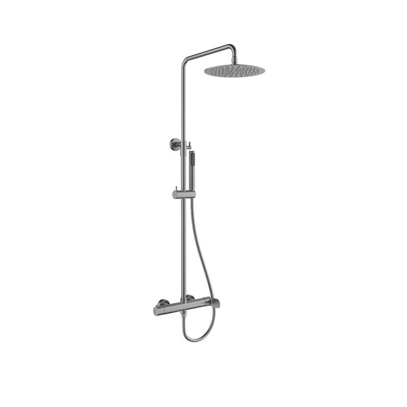 ORABELLA ASPEN, ΒΕΡΓΑ ΝΤΟΥΣ ΜΕ ΣΤΡΟΓΓΥΛΗ ΚΕΦΑΛΗ, GUN METAL LIGHT, 10453