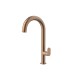 ORABELLA OVAL, ΨΗΛΗ ΜΠΑΤΑΡΙΑ ΝΙΠΤΗΡΑ ΜΠΑΝΙΟΥ ΜΕ ΒΑΛΒΙΔΑ ΚΛΙΚ-ΚΛΑΚ, ROSE GOLD BRUSHED, 10475