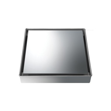 ORABELLA SQUARE, ΣΙΦΟΝΙ ΔΑΠΕΔΟΥ, CHROME, 15269
