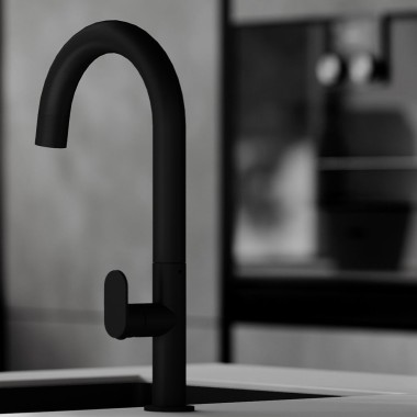 Orabella Oval, Μπαταρία Κουζίνας, Βlack Matt, 20132