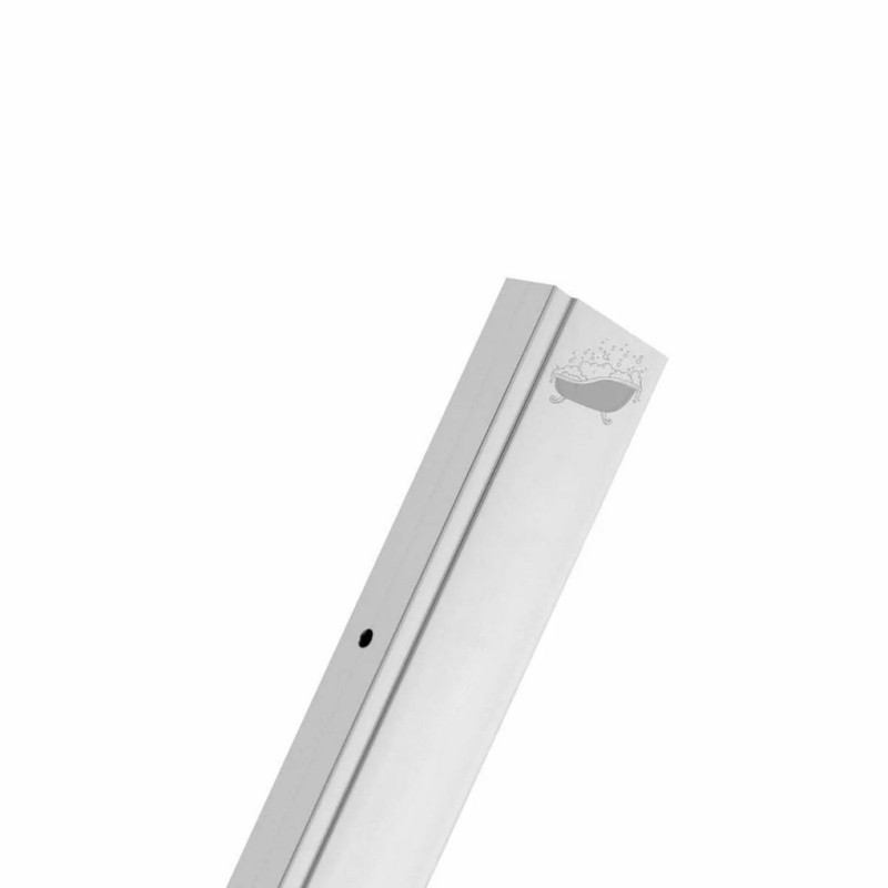 Orabella Door Square/Asymmetrical, Καμπίνα Τετράγωνη/Ασύμμετρη με 2 Ανοιγόμενα Μέρη, Ύψος: 190 cm, 70x70 (67-69.5/67-69.5) cm, Chrome, 30145