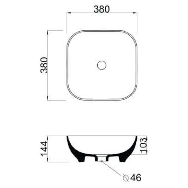 ΝΙΠΤΗΡΑΣ OLYMPIA TREND SQUARE GREY MATT