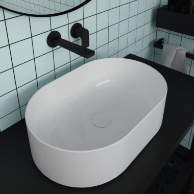 ΝΙΠΤΗΡΑΣ OLYMPIA OPEN OVAL WHITE GLOSSY 