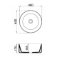 ΝΙΠΤΗΡΑΣ OLYMPIA OPEN ROUND WHITE GLOSSY