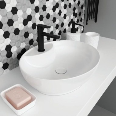 ΝΙΠΤΗΡΑΣ OLYMPIA TREND OVAL WHITE GLOSSY 