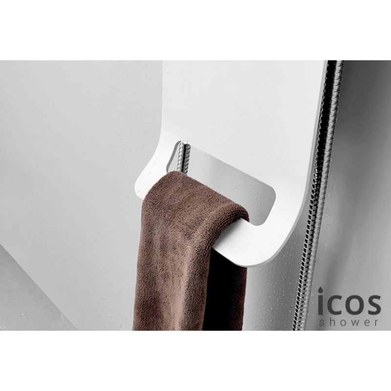 Στήλη Ντους ICOS ASTREA White matt  - 4 εξόδων 