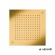 Κεφαλή ALMAR Square Temptation Gold Brushed E044046-211