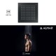 Κεφαλή ALMAR Square Temptation Black Brushed E044046-411