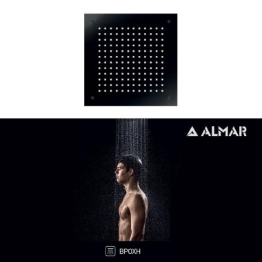 Κεφαλή ALMAR Square Temptation Black Matt E044046-400