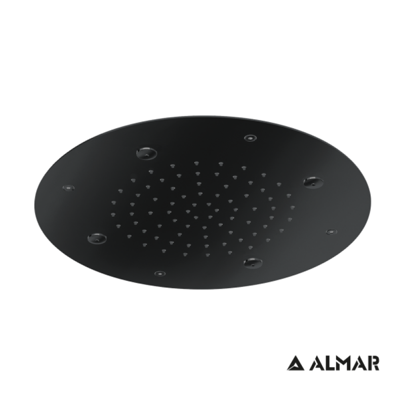 Κεφαλή ALMAR Round Mist Temptation Black Matt E044219-400