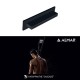 Κεφαλή ALMAR XL Waterfall Shower Head Black Matt E044273-400