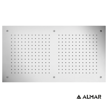 Κεφαλή ALMAR Rectangular Temptation Chrome E044088-100