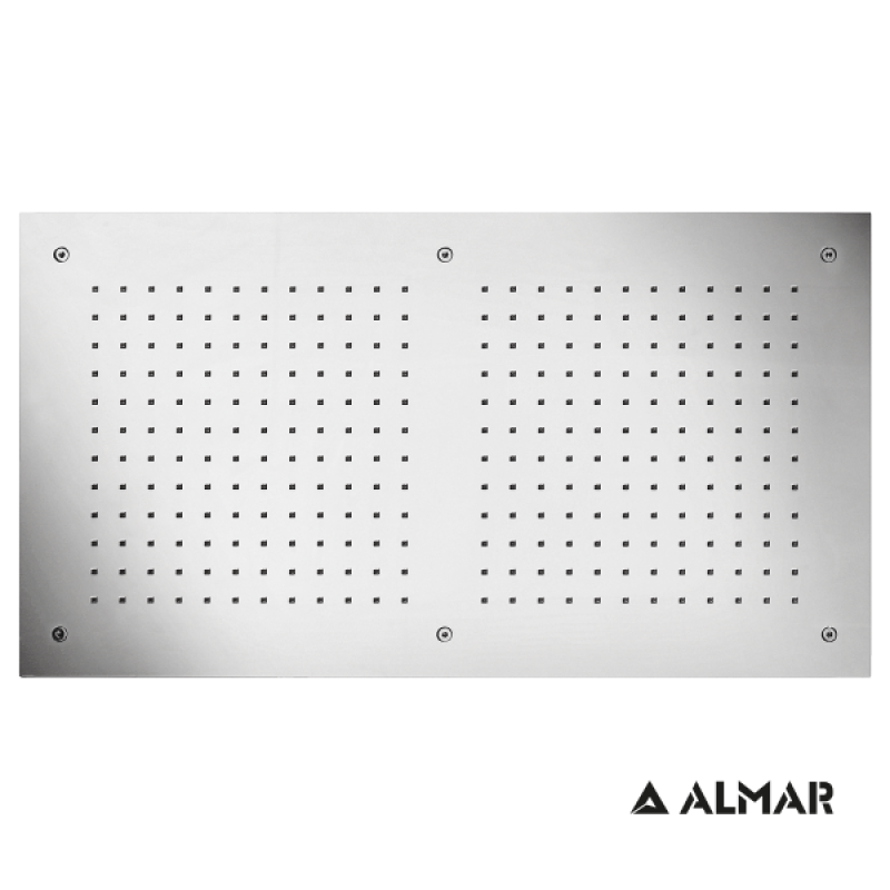 Κεφαλή ALMAR Rectangular Temptation INOX E044088-111