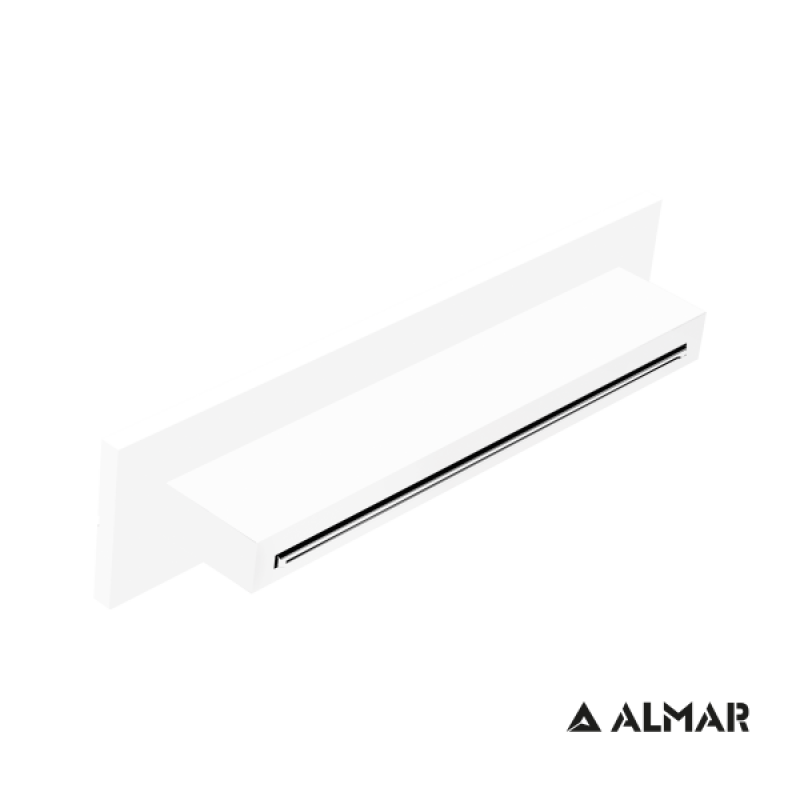 Κεφαλή ALMAR XL Waterfall Shower Head White Matt E044273-300