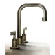 Gessi INCISO Μπαταρία Κουζίνας Πάγκου Inox 58701