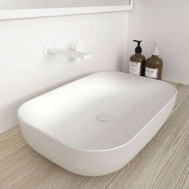 Νιπτήρας Olympia Metamorfosis 42060 White Matt 55 x 42cm 