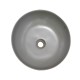 Rak Ceramics Feeling, Επιτραπέζιος Στρογγυλός Νιπτήρας,  42X42 cm, Grey Matt, FEECT4200503A
