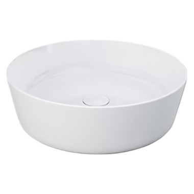 Rak Ceramics Feeling, Επιτραπέζιος Νιπτήρας, White Gloss, Φ42 cm, FEECT4200AWHA