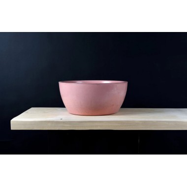 Roberto Tiranti, Τσιμεντένιος Επικαθήμενος Νιπτήρας, Petal Pink, BENEBA / P03