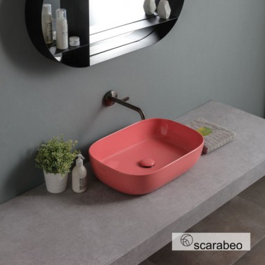 SCARABEO NΙΠΤΗΡΑΣ GLAM, GLOOSY Peach, 54X39 CM, 1804-820