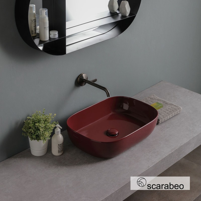 SCARABEO GLAM ΕΠΙΤΡΑΠΕΖΙΟΣ ΝΙΠΤΗΡΑΣ, GLOSSY CHERRY, 1804-830