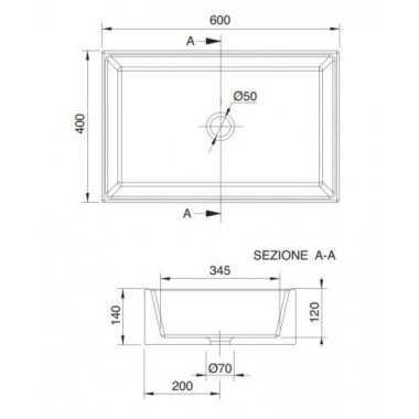 SCARABEO TEOREMA ΕΠΙΔΑΠΕΔΙΟΣ ΝΙΠΤΗΡΑΣ, PEARL, 60x40 CM, WHITE MATT (ΛΕΥΚΟ ΜΑΤ), 5101-301