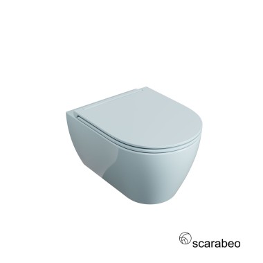 SCARABEO GLAM TWIST ΚΡΕΜΑΣΤΗ ΛΕΚΑΝΗ RIMLESS, ΚΑΛΥΜΑ SOFT CLOSE, GLOSSY AIR, 520100SC-620