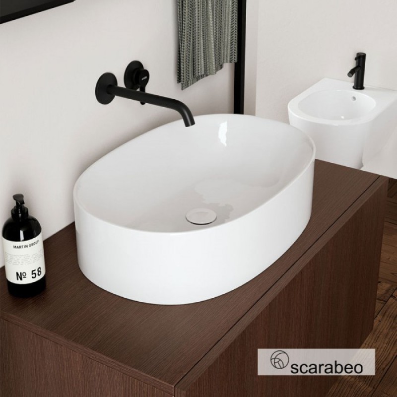 SCARABEO SKINNY, ΕΠΙΤΡΑΠΕΖΙΟΣ ΠΟΡΣΕΛΑΝΑΤΟΣ ΝΙΠΤΗΡΑΣ, 50x40 CM, 5408-300