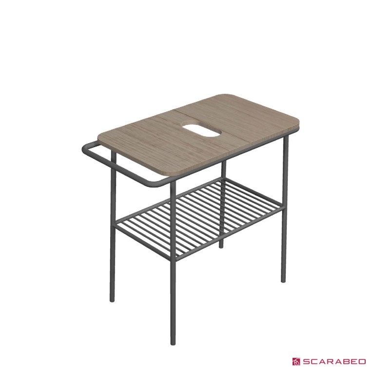 SCARABEO FUJI 80 ΈΠΙΠΛΟ ROVERE ΧΩΡΙΣ ΝΙΠΤΗΡΑ, ΜΕ ΠΕΤΣΕΤΟΚΡΕΜΑΣΤΡΑ, 6016-8949
