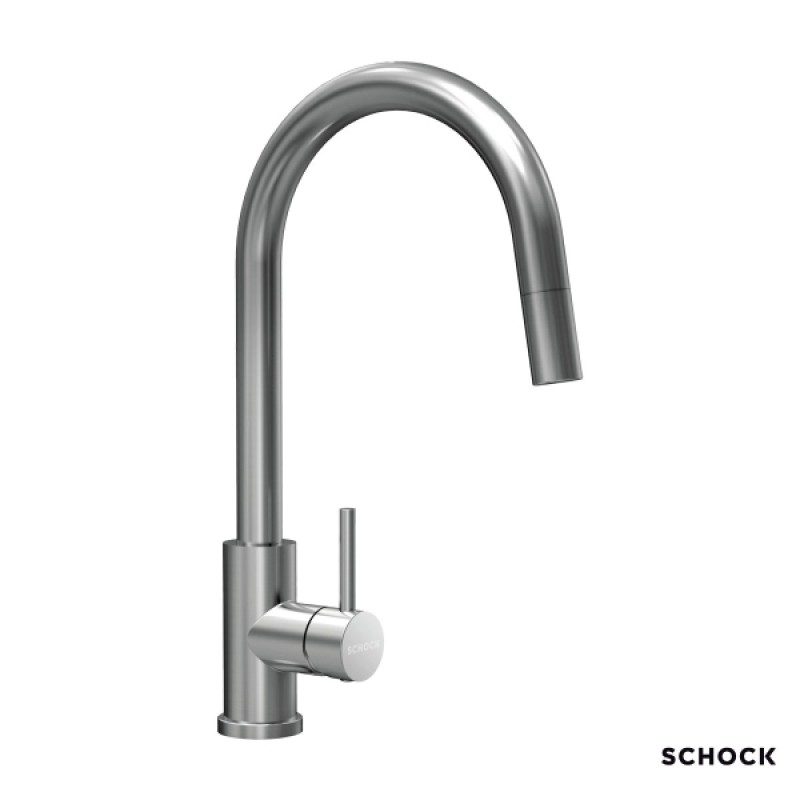 SCHOCK PRIMA, ΜΠΑΤΑΡΙΑ ΚΟΥΖΙΝΑΣ ΜΕ ΝΤΟΥΣ, INOX,  533120-110