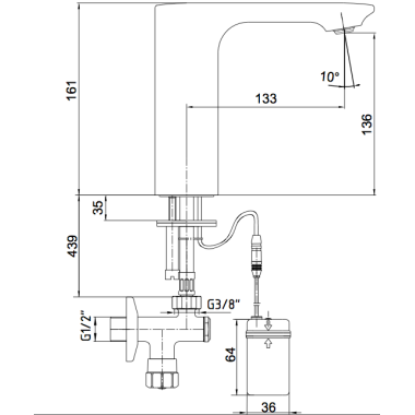 SEREL E.C.A. ΗΛΕΚΤΡΟΝΙΚΕΣ ΜΠΑΤΑΡΙΕΣ ΡΕΥΜΑΤΟΣ 220V, 108108043