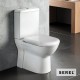 SEREL VELA 6712, ΛΕΚΑΝΗ ΠΙΣΩ/ΚΑΤΩΣΤΟΜΙΑ, ΚΑΛΥΜΜΑ ΑΠΛΟ/SLIM SOFT CLOSE, 61 CM, 671200-300
