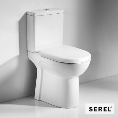 SEREL SENIOR 6745, ΛΕΚΑΝΗ ΚΑΤΩΣΤΟΜΙΑ, ΚΑΛΥΜΜΑ AΠΛΟ/SLIM SOFT CLOSE, WHITE, 674500-300